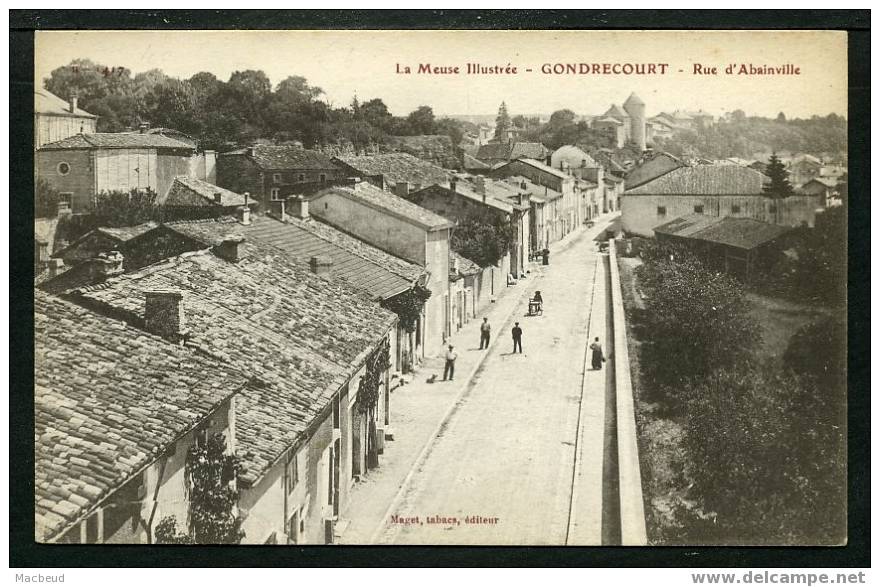 55 - GONDRECOURT - Rue D´Abainville - ANIMÉE - Gondrecourt Le Chateau