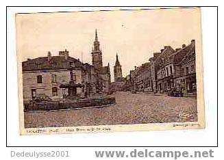 Jun  596836 Cateau  Place Thiers Et Le Jet D'eau - Le Cateau