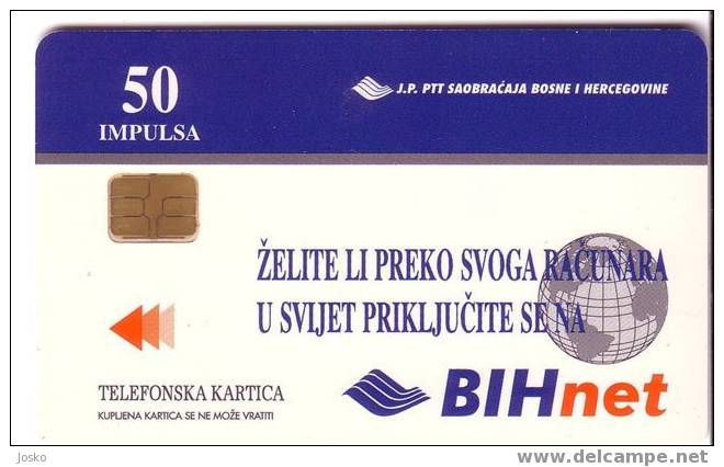 BIHnet  ( Bosnia & Herzegovina ) - Old & Limited Issue - Bosnien