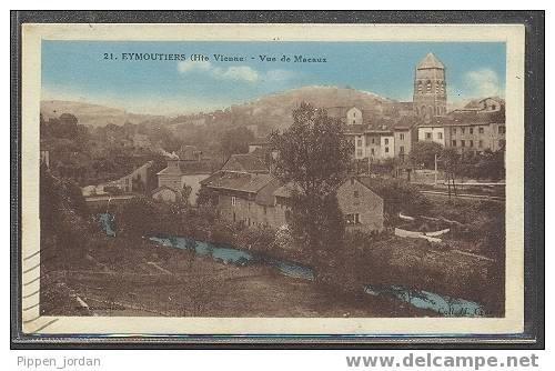 87 EYMOUTIERS * Vue De Macaux  *BELLE CARTE - Eymoutiers