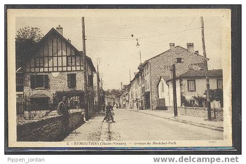 87 EYMOUTIERS * Avenue Du Maréchal Foch **BELLE CARTE - Eymoutiers