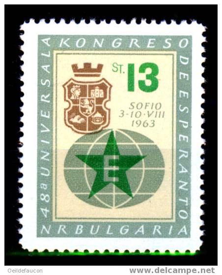 BULGARIE - Yvert - 1193** - Cote  1,50 € - Esperánto