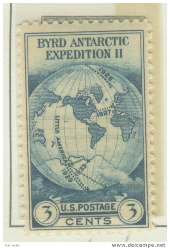 USA ----WORLD MAP---- - Unused Stamps