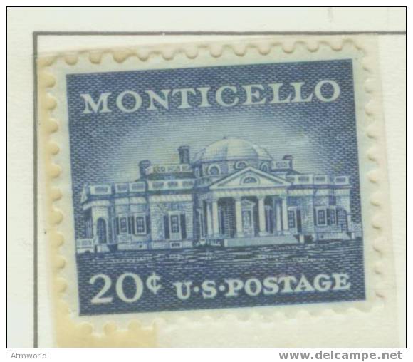 USA ----MONTICELLO---- - Unused Stamps
