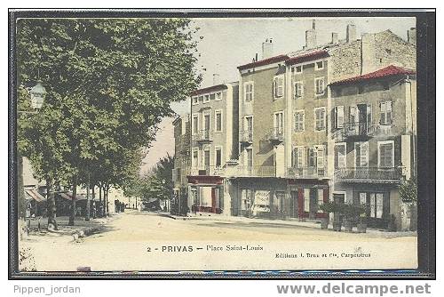 07 PRIVAS * Place St Louis **BELLE CARTE** - Privas