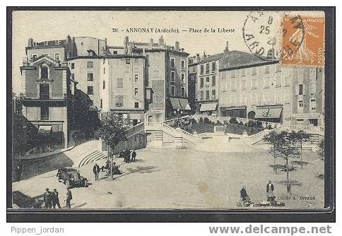 07 ANNONAY * Place De La Liberté **BELLE CARTE** - Annonay