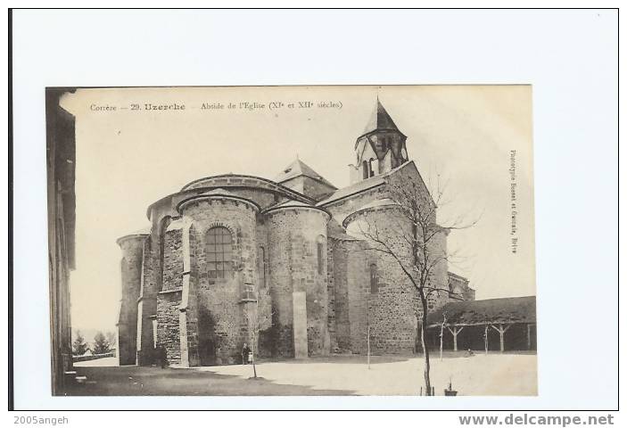 19 Dép.- Corrèze - 29. Uzerche - Abside De L'Eglise (XIe Et XIIe Siècle). - Uzerche