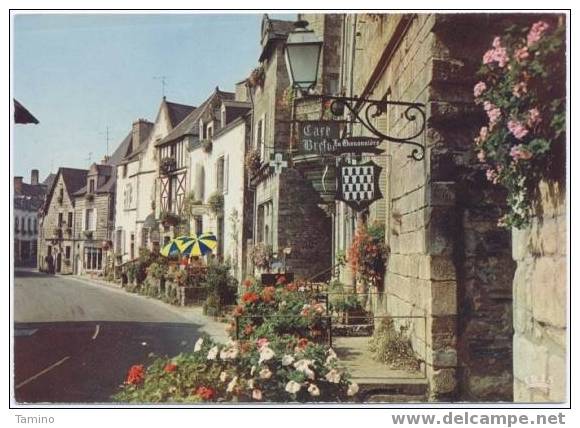 Rochefort-en-Terre. Vieilles Maisons Fleuries. - Rochefort En Terre