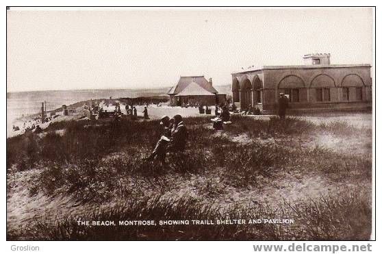 MONTROSE THE BEACH SHOWING TRAILL SHELTER AND PAVILION CP PHOTO - Angus