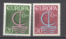 RFA  376/377   * * TB    Europa - 1966