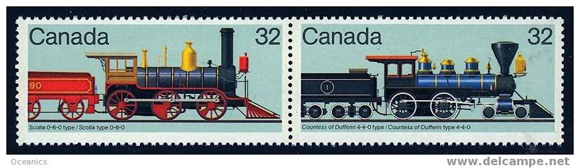 Canada (Scott No.1037a - Locomotives) [**] - Unused Stamps
