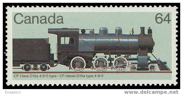 Canada (Scott No.1039 - Locomotive) [**] - Unused Stamps