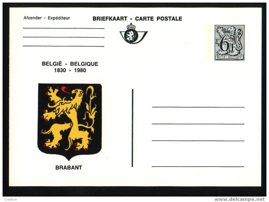*TOP*BELGIE 1830 - 1980 BELGIQUE BRABANT* NIEUW - SUPERBE CONDITION* - Cartoline Illustrate (1971-2014) [BK]