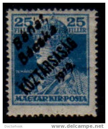 HUNGARY   Scott   # 10N 32*  F-VF MINT Hinged - Banat-Bacska