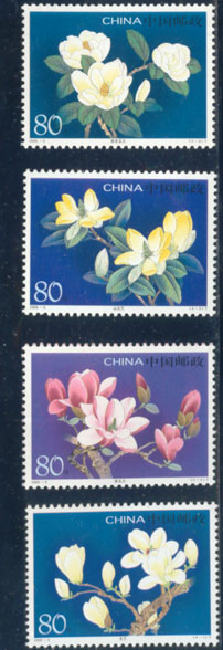 2005 CHINA 2005-5 MAGNOLIAS FLOWER 4V STAMP - Unused Stamps