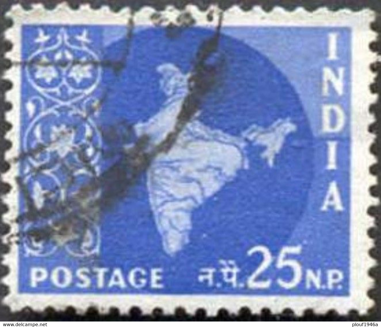 Pays : 229,1 (Inde : République)  Yvert Et Tellier N° :  102 (o) - Used Stamps