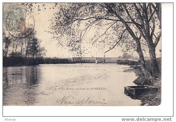 Le Pont Sur La Marne - Bonneuil Sur Marne