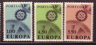 PGL F312 -. EUROPA CEPT 1967 PORTUGAL  ** TACHES DE RUILLE - 1967