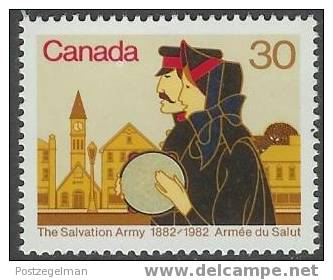 CANADA 1982 MNH Stamp(s) Salvation Army 834 #5753 - Unused Stamps