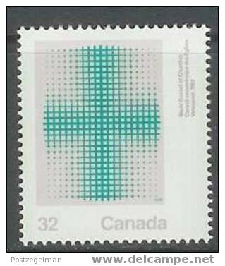 CANADA 1983 MNH Stamp(s) World Council 888 #5765 - Unused Stamps