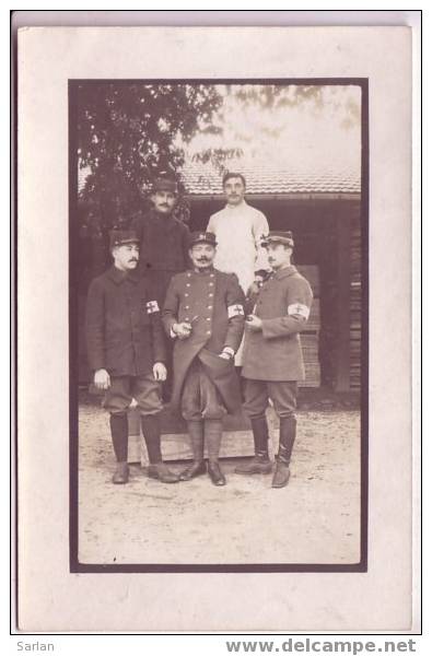 Croix Rouge , Carte Photo  Militaire , - Croix-Rouge