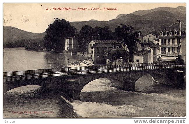 SAINT GIRONS - Salat. Pont. Tribunal - Saint Girons