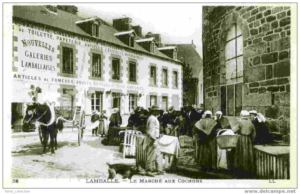 LAMBALLE - Le Marché Aux Cochons - Lamballe