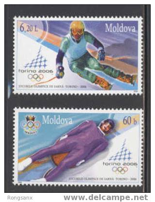 2006 MOLDOVA Winter Olympic Games, Torino.2V - Moldova