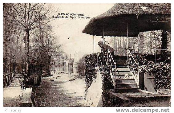 JARNAC  1909   CASCADE DU SPORT NAUTIQUE - Jarnac