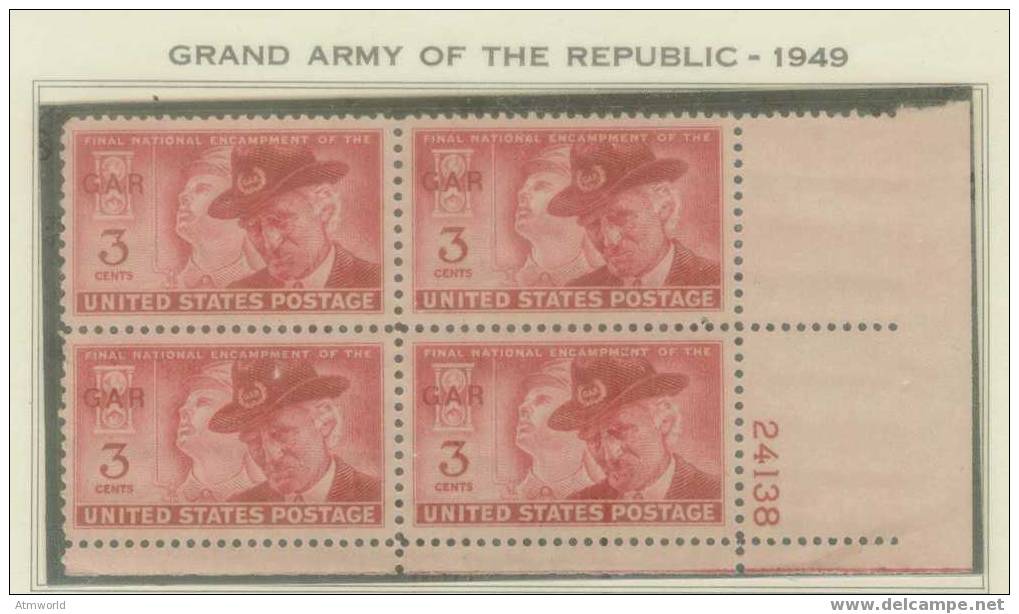 USA ----GAR---- - Unused Stamps