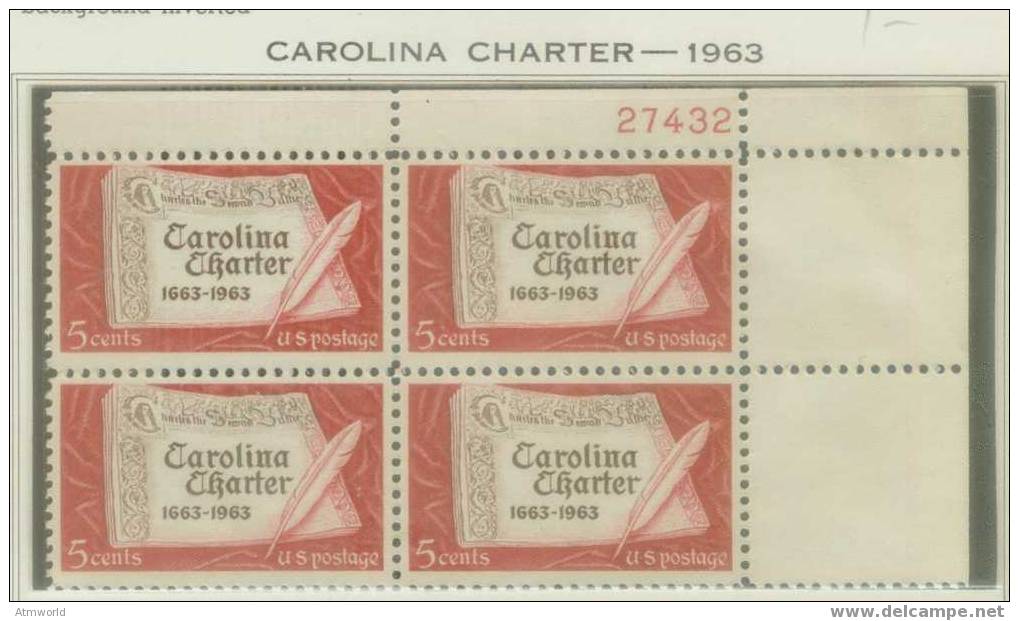 USA ----CAROLINA CHARTER---- - Ongebruikt