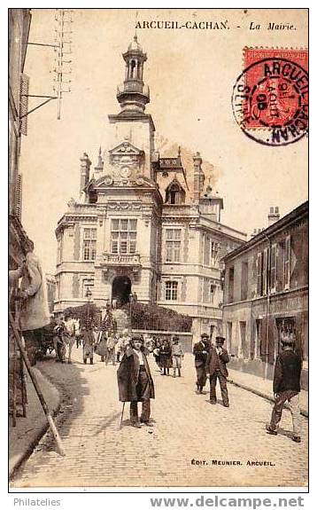 ARCUEUIL CACHAN LA MAIRIE 1906 - Arcueil