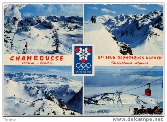 Chamrousse. Xes Jeux Olympiques D'hiver. - Chamrousse