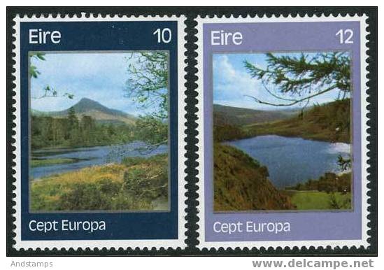 Ireland 1977. Mi.#361/62 MNH/Luxe. Europa-CEPT. Landscapes. - 1977