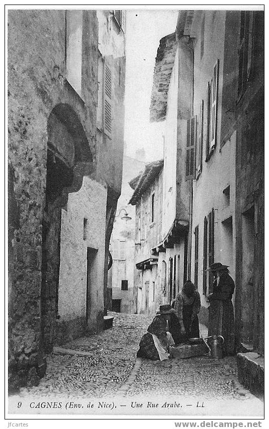 06 - CAGNES - Une Rue Arabe - Cagnes-sur-Mer