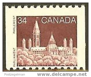 CANADA 1985 MNH Stamp(s) Definitive 968 Coil #5793 - Coil Stamps