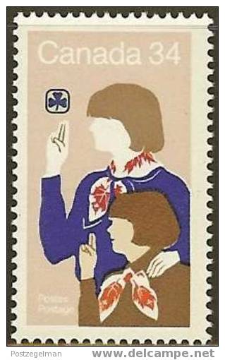 CANADA 1985 MNH Stamp(s) Girl Guides 971 #5796 - Nuovi