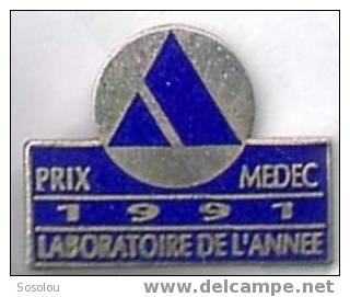 Prix Medec 1992. Laboratoire De L'année - Médical