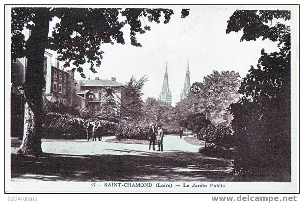 St Chamond - Jardin Public F - Saint Chamond