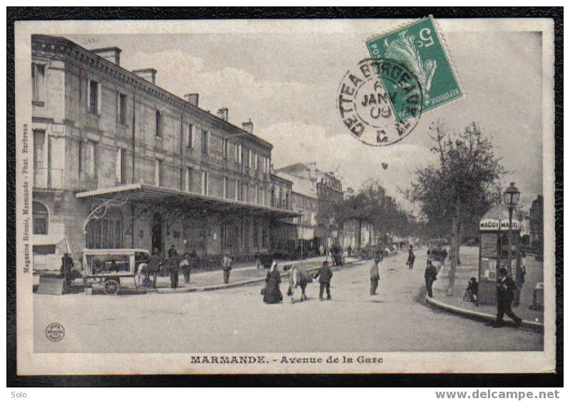 MARMANDE - Avenue De La Gare - Marmande
