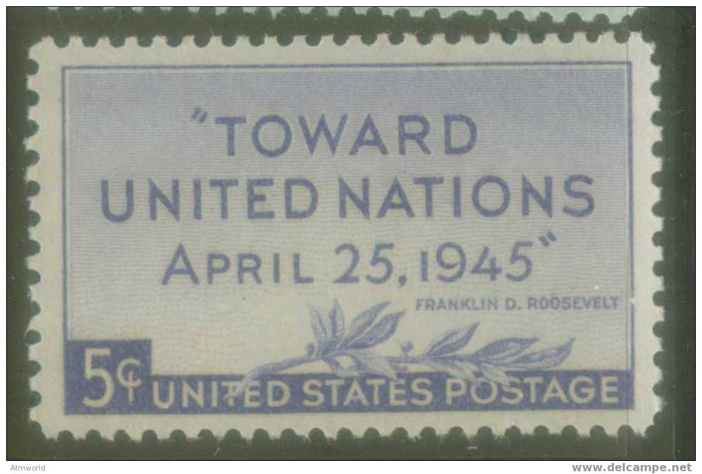 USA ----TOWARDS UN---- - Unused Stamps