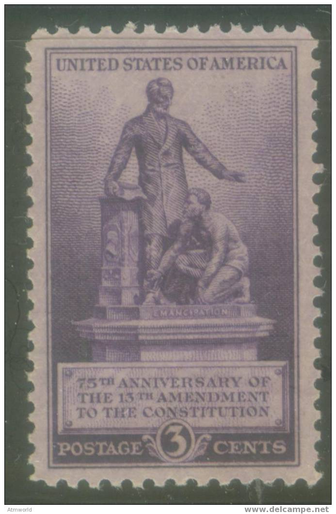 USA ---- LINCOIN STATUE ---- - Unused Stamps