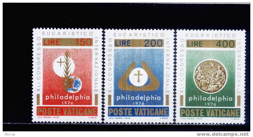 Vatican 1976 - Yv.no.613/5  Neufs** - Nuevos