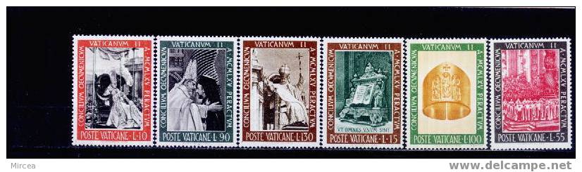 Vatican - Yv.no.457/62  Neufs** - Unused Stamps