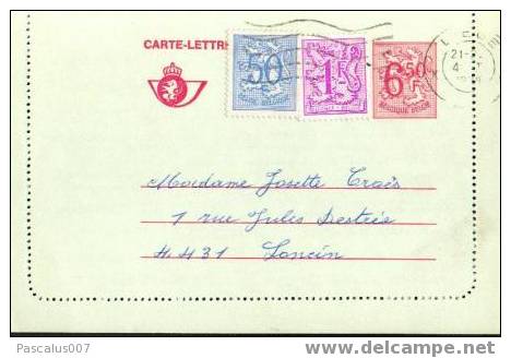 A00013 - Entier Postal - Carte Lettre - 1979 - 6.50fr - Cartes-lettres