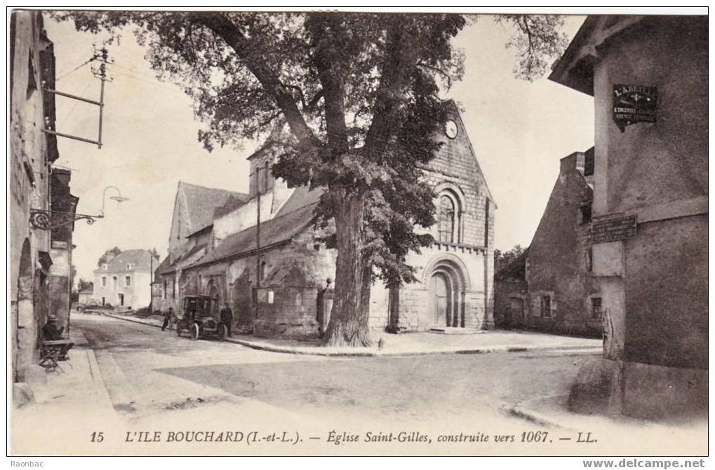 L´ILE BOUCHARD---EGLISE SAINT-GILLES - L'Île-Bouchard