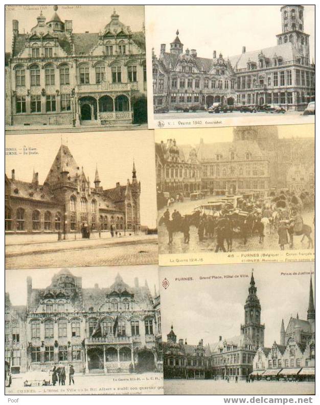 Veurne/Furnes: 6 Kaarten - Veurne