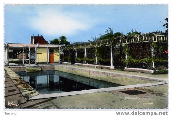 Le Mêle Sur Sarthe. La Piscine Des Enfants Et La Roseraie. - Le Mêle-sur-Sarthe