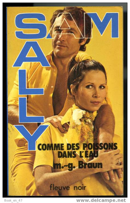 {30682} M G Braun " Comme Des Poissons Dans L´eau " Sam & Sally N° 39 , EO 1979 - Fleuve Noir