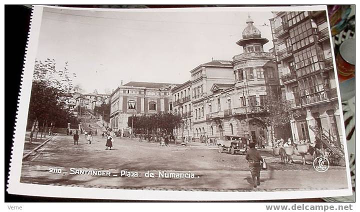 ANTIGUA FOTO POSTAL DE SANTANDER - CANTABRIA - NO CIRCULADA - ED. UNIQUE. - Cantabrië (Santander)